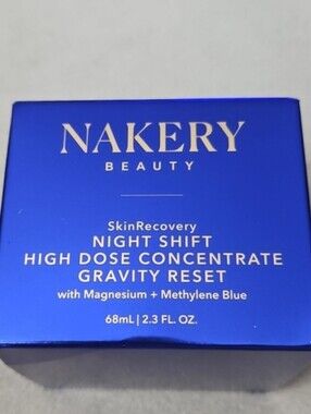 Nakery Beauty Night Shift Gravity Reset Concentrate 2.3oz NIB